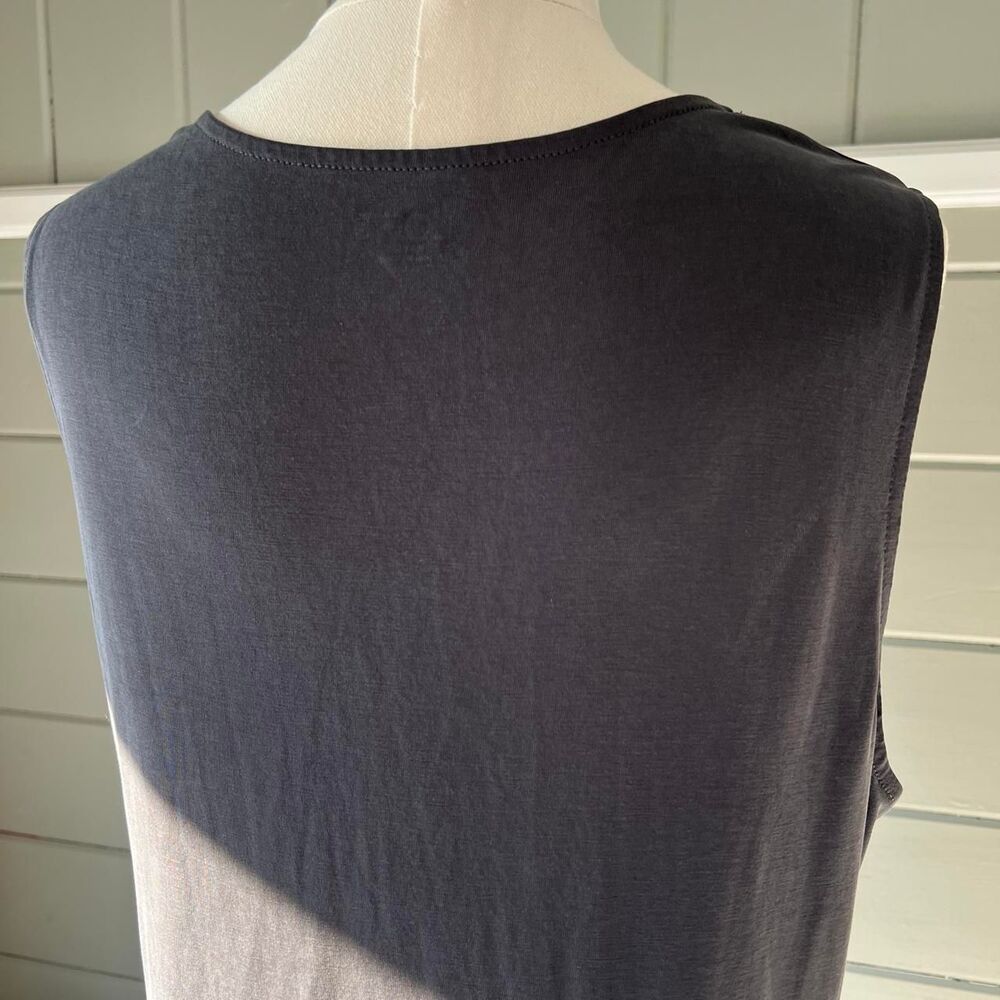 Loft Women's Black and Grey Blouse - Picture 4 of 6